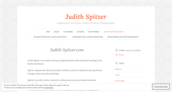 Desktop Screenshot of judithspitzer.com