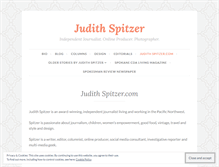 Tablet Screenshot of judithspitzer.com